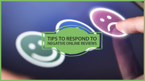 tips to respond to online negative reviews